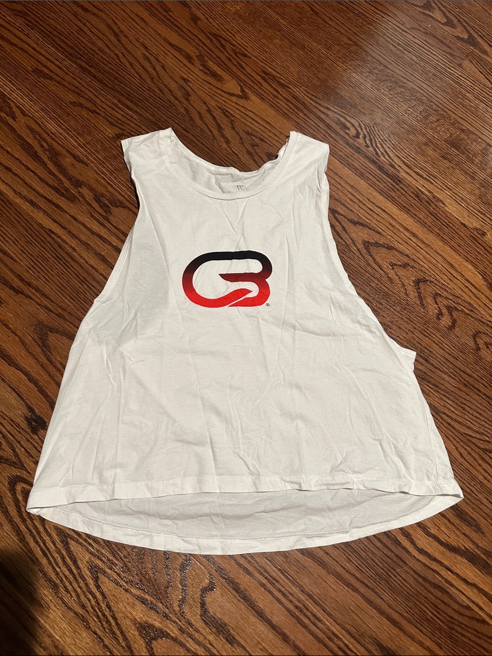 CycleBar Women's Muscle Tank with Red-Black Logo